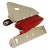 achterlicht LED + kent.-houder univ. otr-sm rood